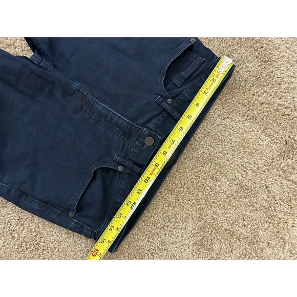 Banana Republic Mid-Rise Dark Wash Blue Skinny Jeans, Size 30P Petite, MSRP $110 - Picture 3 of 7